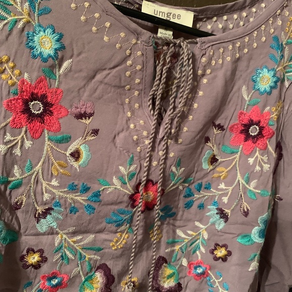 Umgee Embroidered Dress - Picture 2 of 3